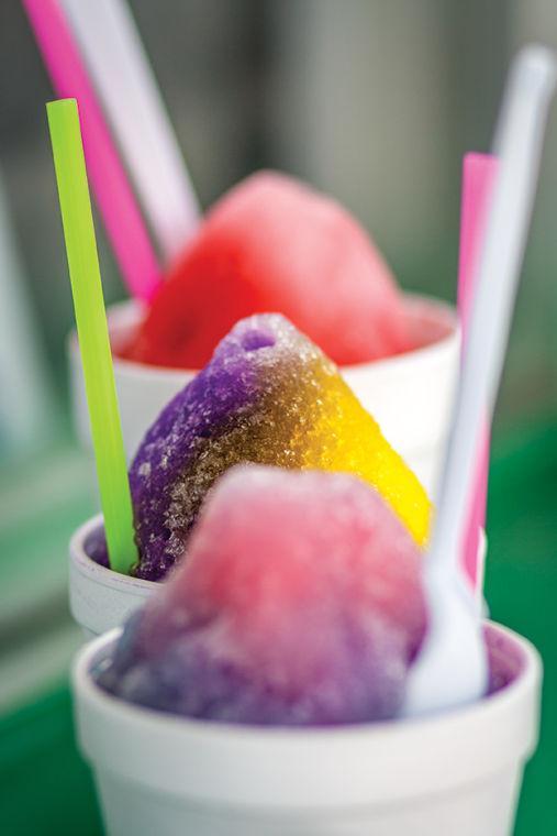 Customers are the inspiration for the unique flavors available at Cool Tiger Ice. The Purple Haze Ultimate, a combination of pina colada and raspberry, was created by LSU's own Ultimate Frisbee team.&#160;