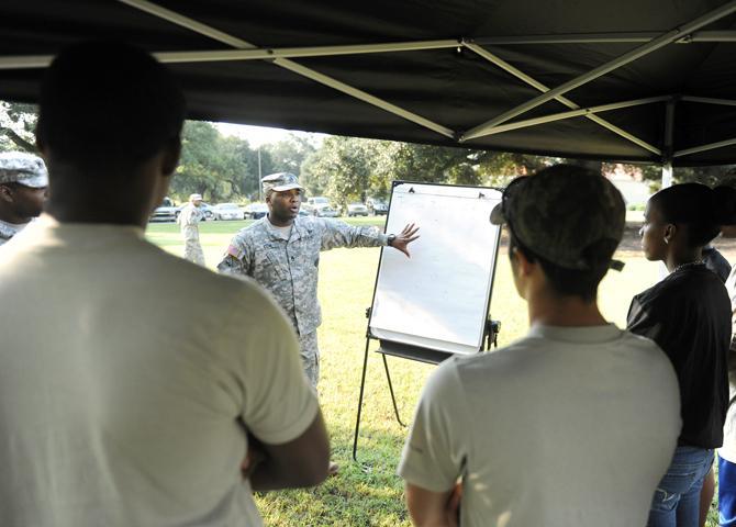 Event prepares army recruits for basic training