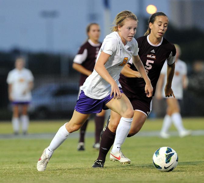 Woman's Soccer vs. ULM, 8/27/13