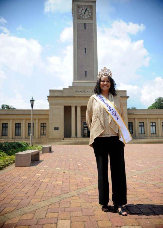 Renee Myer was the first African-American Homecoming Queen at LSU. She was crowned in 1991.