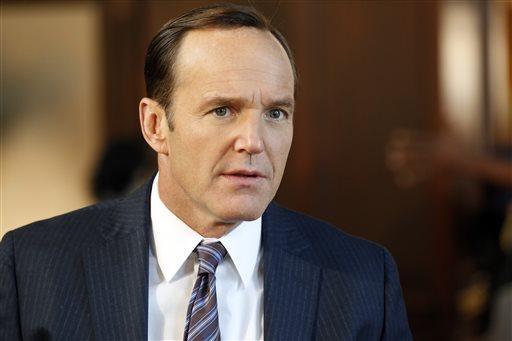 This image released by ABC shows Clark Gregg in a scene from "Marvel's Agents of S.H.I.E.L.D." The show premieres Tuesday, Sept. 24, 2013 at 8 p.m. EST on ABC.