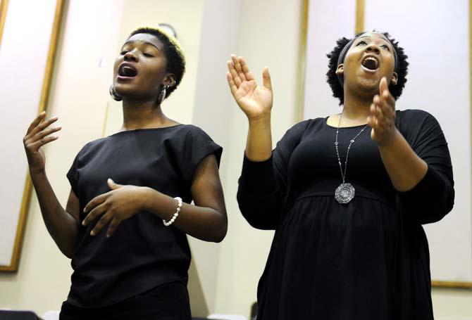 LSU Gospel Choir performs, celebrates civil rights leaders and achievements