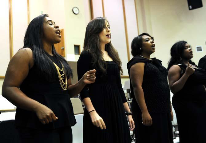 LSU Gospel Choir performs, celebrates civil rights leaders and achievements