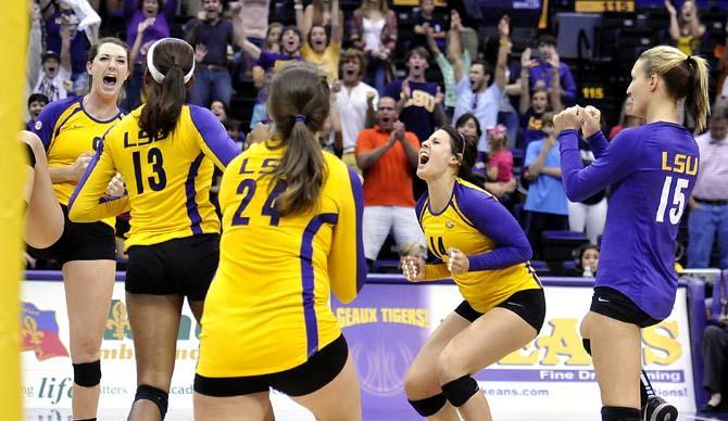 Tigers down Ole Miss in four sets