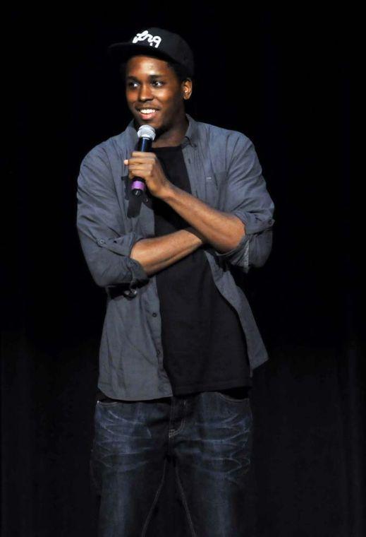 Comedy Central comedian Kevin Barnett does stand up comedy on Thursday October 10, 2013 during the Comedy Central event in the LSU Union Theater.