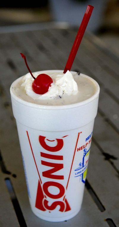 An Oreo Cheesecake Milkshake from Sonic