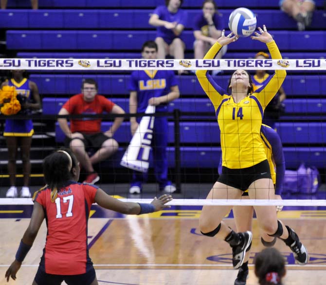 Tigers down Ole Miss in four sets