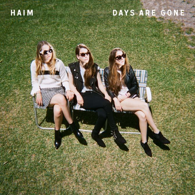 This CD cover image released by Columbia Records shows "Days Are Gone," by Haim. (AP Photo/Columbia Records)