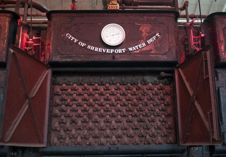 Defunct machinery on display at the historical McNeill Street Pumping Station in Shreveport, Louisiana where the festival took place the second weekend of October.