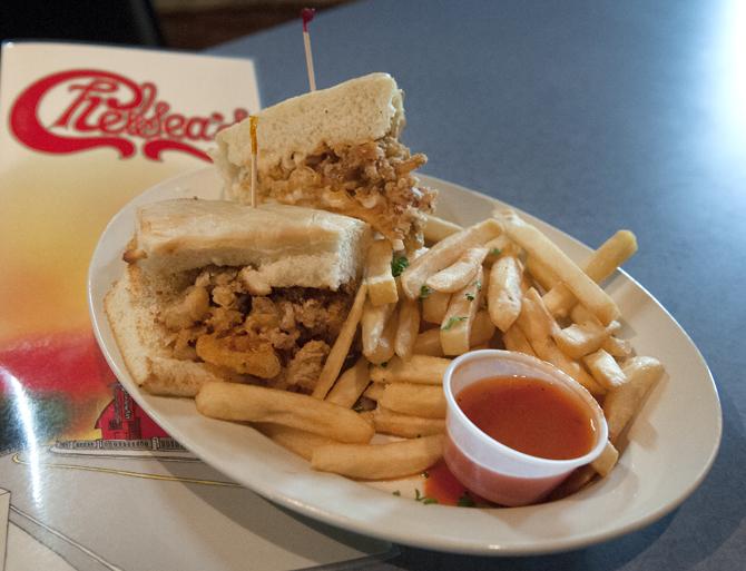 Chelsea's Fried Calamari &amp; Parmesan Poboy