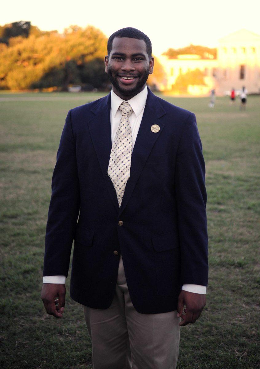 DeAndre Beadle is the sole member of the Student Government Black Caucus.