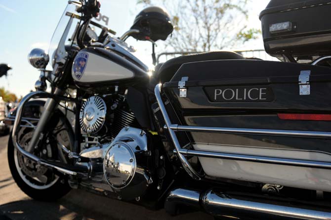 Police Officers from around the Gulf Coast come out to support Dream Day Foundation and St. Jude Hospital with their 13th Annual Gulf Coast Police Motorcycle Skills Championship Friday, Oct. 19, 2013 in Gonzales, La.