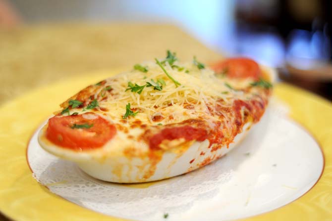 Lasagna at Louisiana Pizza Kitchen, Sunday, Oct. 13, 2013.