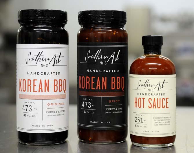 Southern Art is one of the food ventures using the LSU AgCenter Food Incubator to develop different sauces.