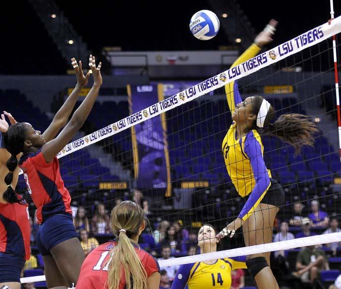 Tigers down Ole Miss in four sets