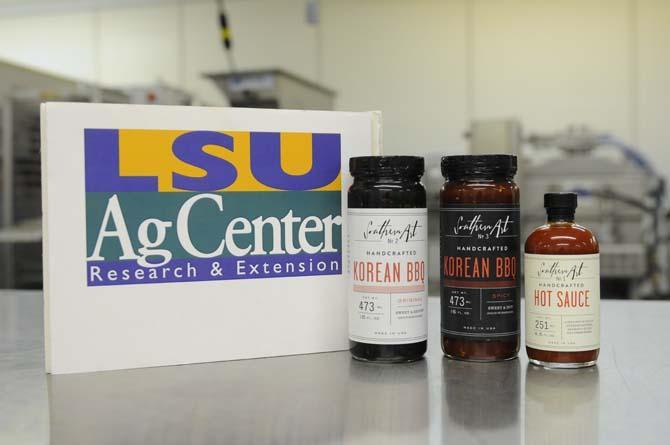 Southern Art is one of the food ventures using the LSU AgCenter Food Incubator to develop different sauces.