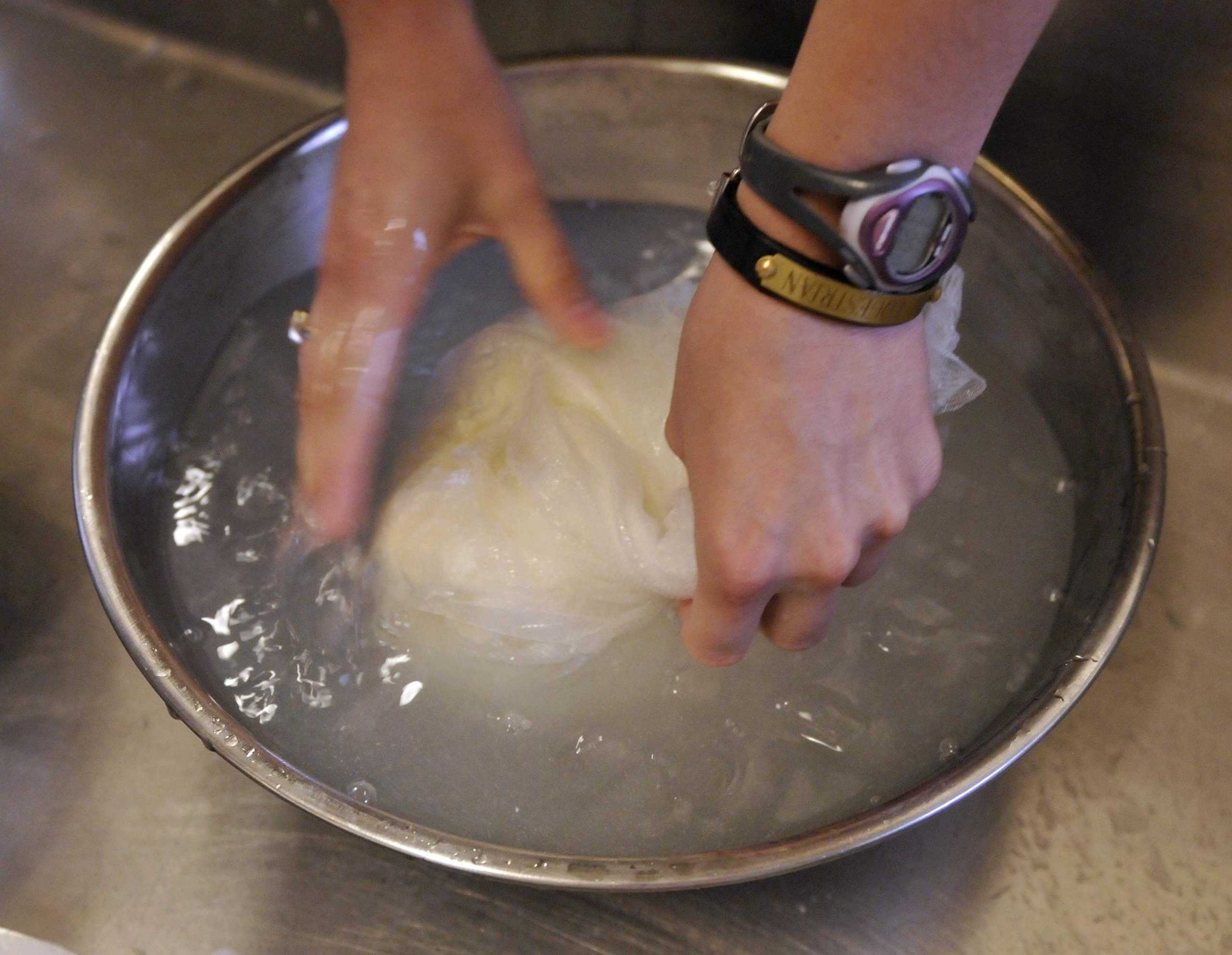 Class teaches science behind making dairy products