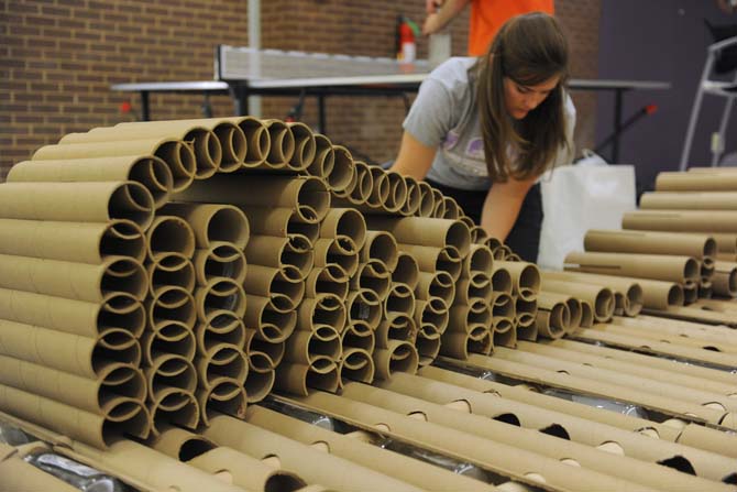 Transforming the Trash: Students upcycle materials to create sustainable furniture