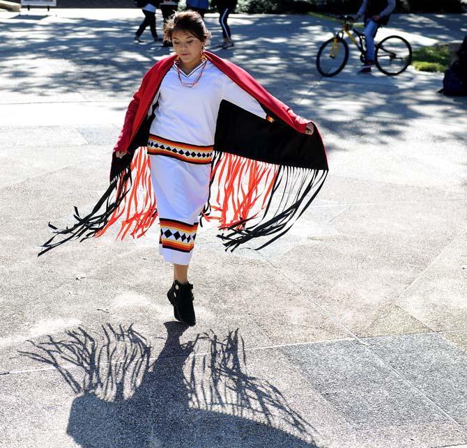 Native American students celebrate history, culture through dance