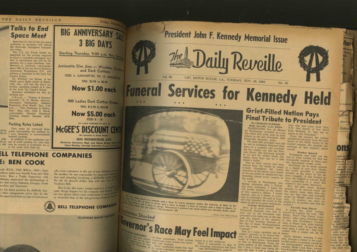 The Daily Reveille Archives