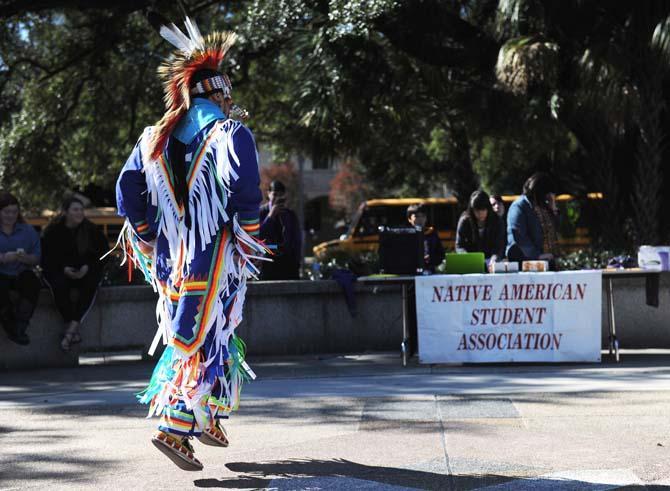 Native American students celebrate history, culture through dance