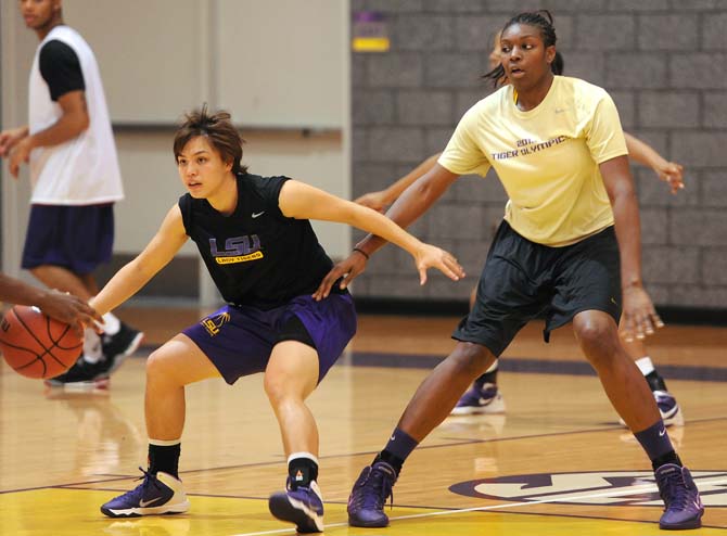 Women's Basketball: Drill helps team's individual defense, togetherness