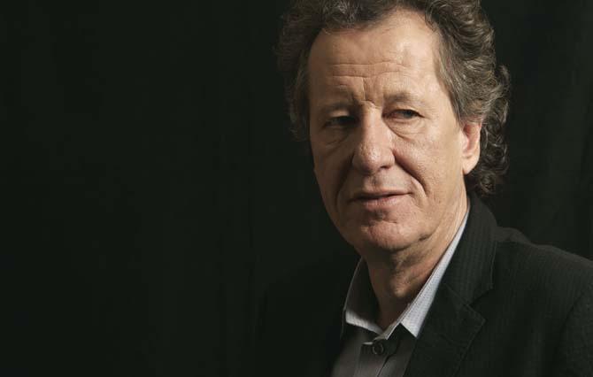 Actor Geoffrey Rush, a cast member in the "Pirates of the Caribbean: At World's End" film, poses for a portrait in Beverly Hills, Calif. on Wednesday, May 16, 2007. (AP Photo/Matt Sayles)