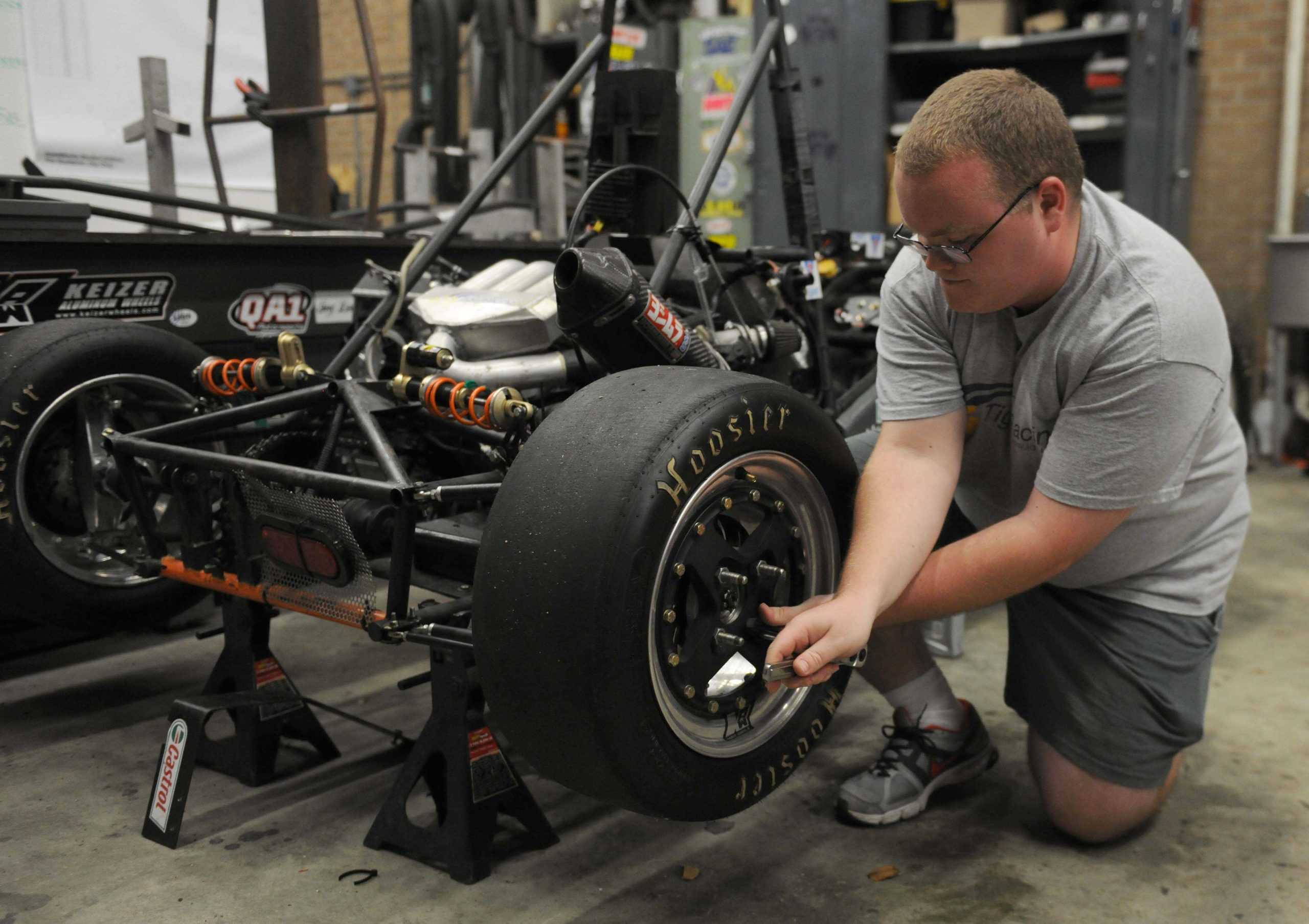 Racing Stripes: Tiger Racing team aims to design efficient car despite lack of funding