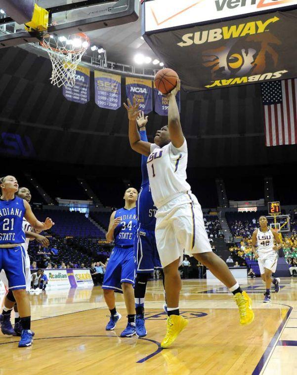 Women's Basketball: LSU dominates Indiana State, 83-66