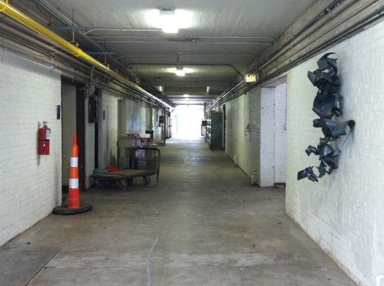 The hallway of the Studio Arts Building.&#160;