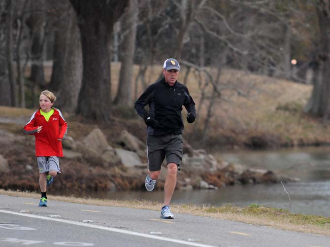 Safe Sprinting Map: Running the LSU Lakes can be safe with the right precautions