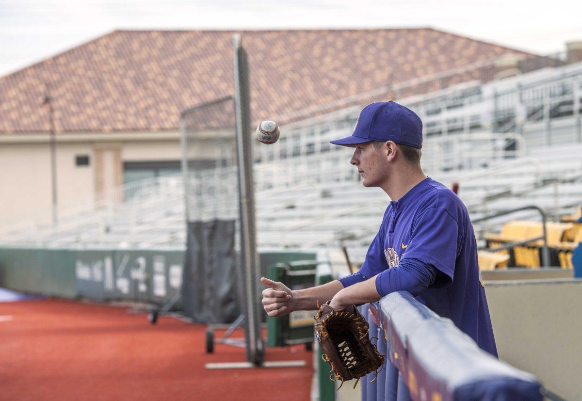 Freshman pitcher Jesse Stallings' debut as a Tiger has been delayed since Tommy John's surgery sidelined him in April 2013. But with the year recovery time almost over, Stallings should be ready to pitch in the summer.