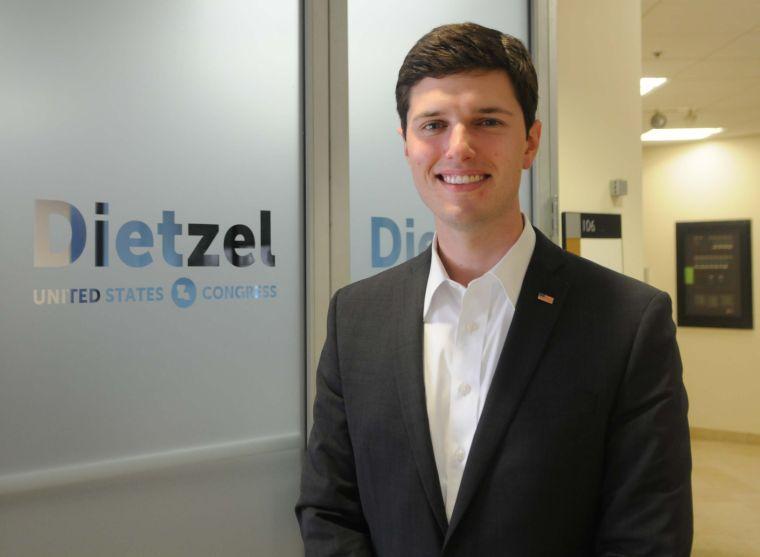 Paul Dietzel stands in front of his campaign headquarters Tuesday, January 21, 2014 in Baton Rouge. He is running for Congress in Louisiana's sixth congressional district.