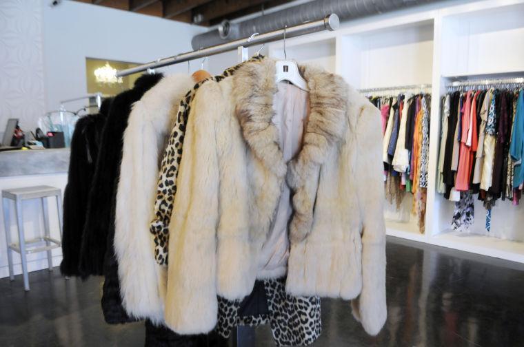 Swap Boutique has a selection of fur coats.