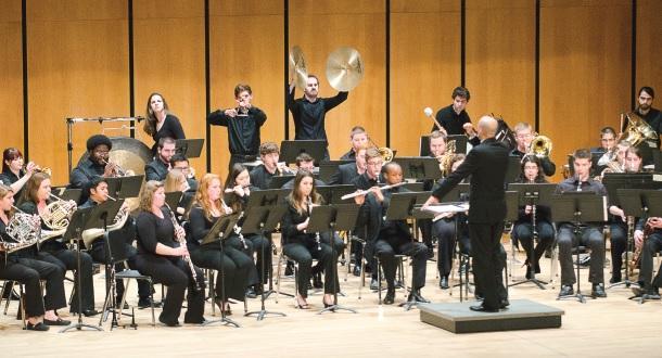 The Symphony Orchestra closes the Concert Spectacular, the annual LSU School of Music fundraiser, in the LSU Union Theater.&#160;