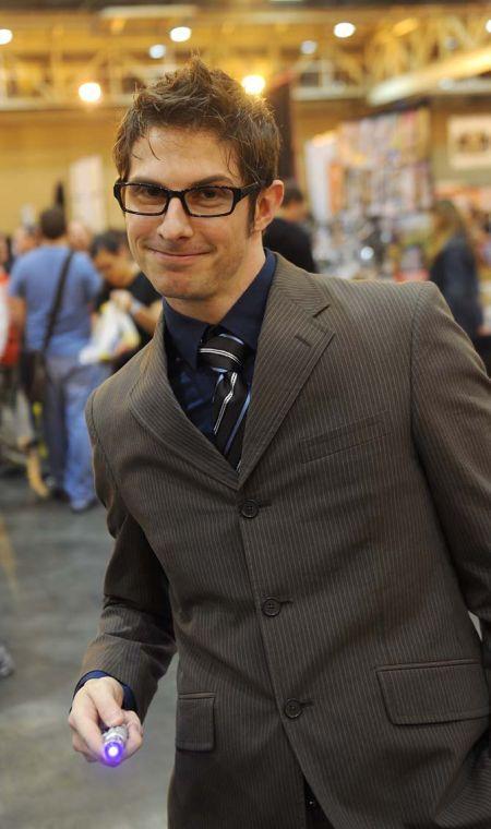 Comic Con attendee David Rickman cosplays as the "10th Doctor" Saturday, Feb. 8, 2014 at the Wizard World New Orleans Comic Con held at the New Orleans Convention Center.