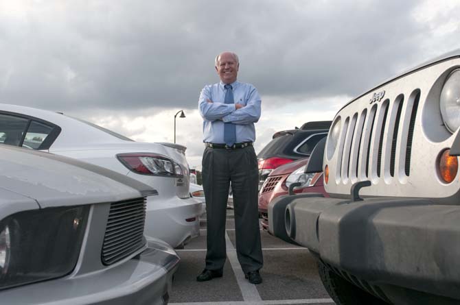 Gary Graham, director of the Office of Parking and Transportation Services, is retiring in April 2014.