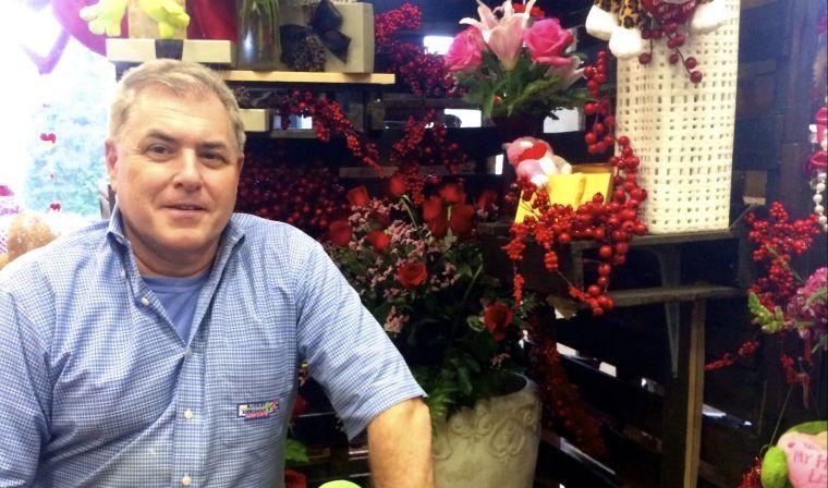 Rickey Heroman, owner of Rickey Heroman's Florist and Gifts, talks about the chaos that happens in his shop around Valentine's Day.&#160;