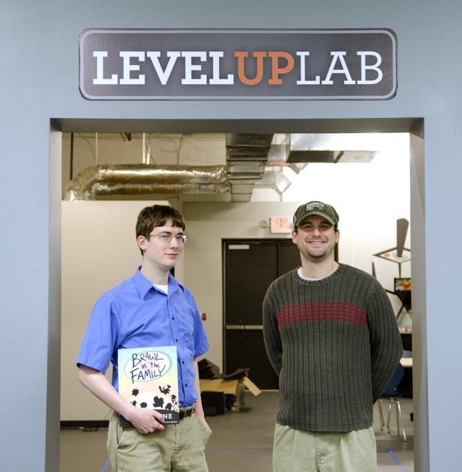 Matthew Taranto, left, and Mike Taranto, right, are the brother's behind a new indie game under Level Up Lab called "Tadpole Treble".