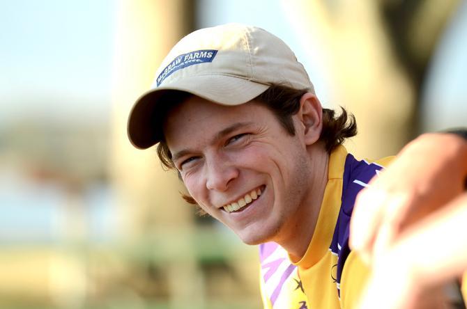 LSU Kayak Fishing Club member, Ryan Lauve, smiles at the camera.