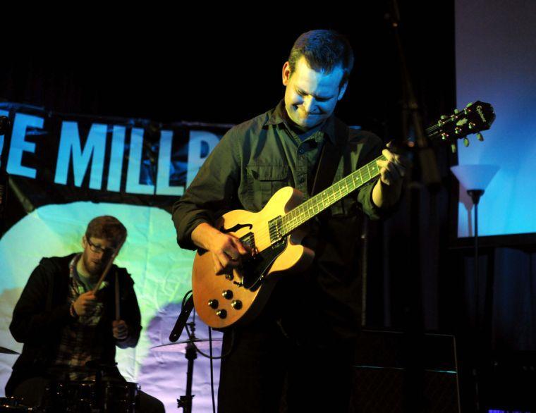 The Millburns guitarist and vocalist Ben Nelson and percussionist Michael Lane rehearse at their practice space in Baton Rouge on Thursday, January 23, 2014.