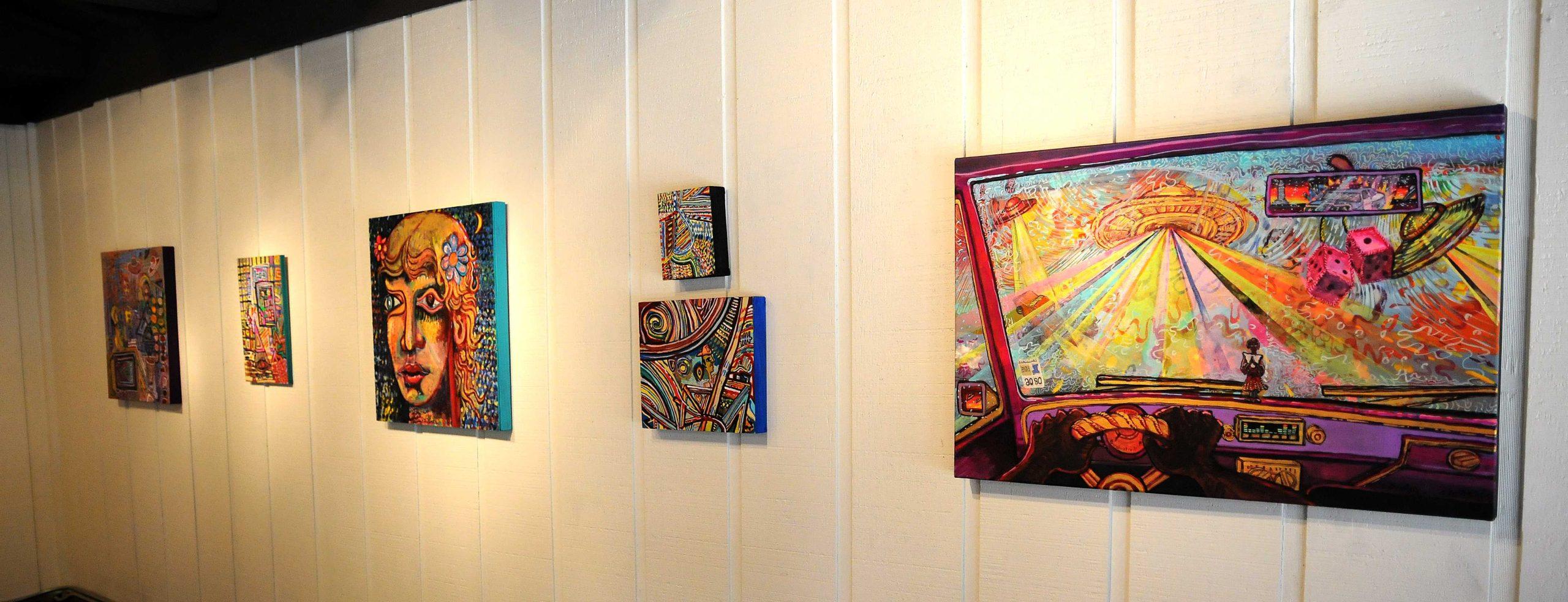 Artists collaborate on new exhibit at Frameworks Gallery