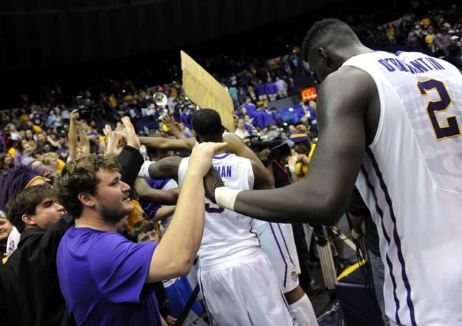 Men's Basketball: Mickey, O'Bryant lead LSU past Arkansas