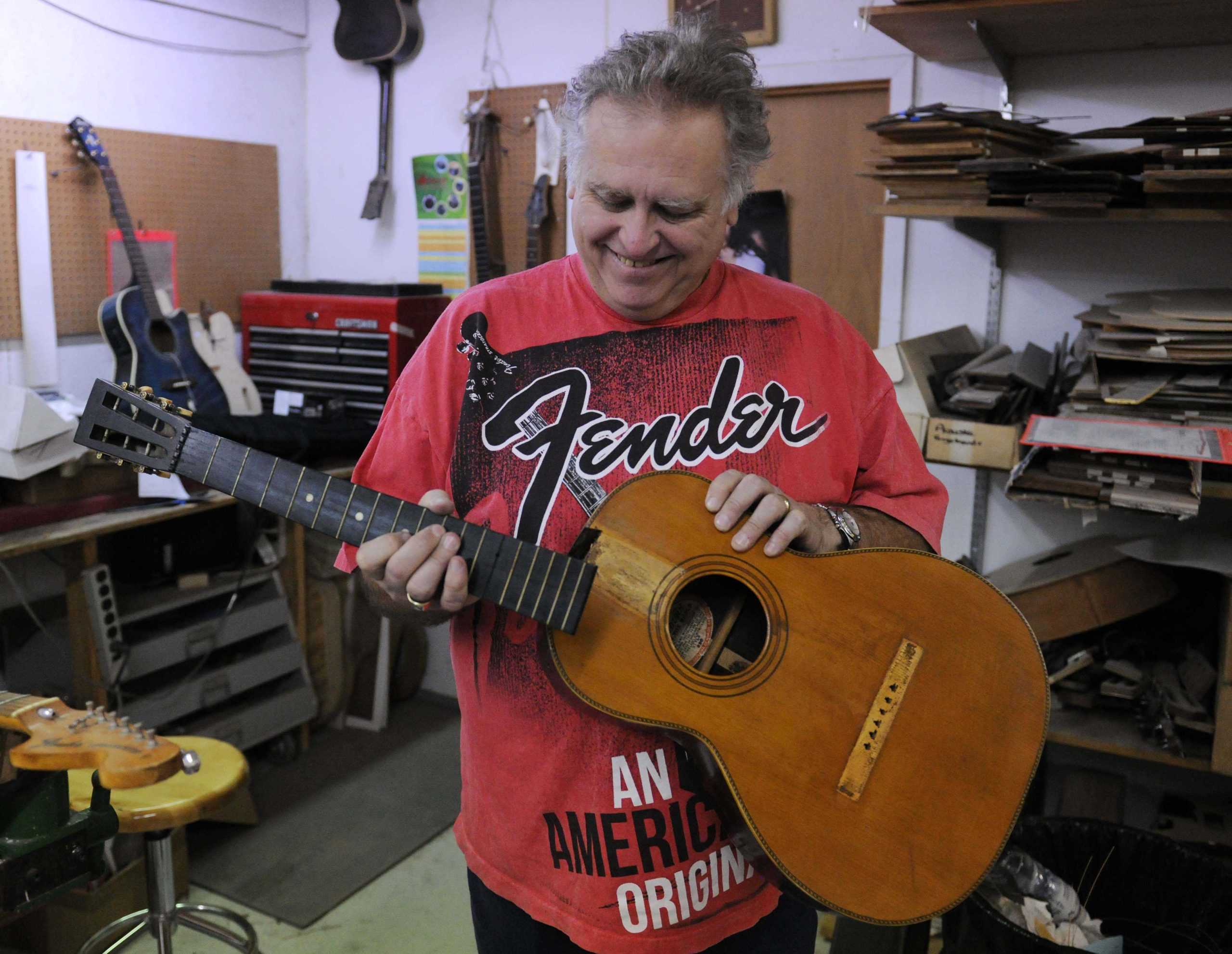 Keeping the music alive: Local pro gives Baton Rouge 35 years of guitar restoration