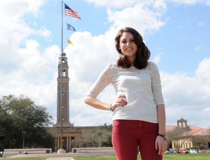 Secondary education junior Olivia Smith overcame an eating disorder after quitting modeling.