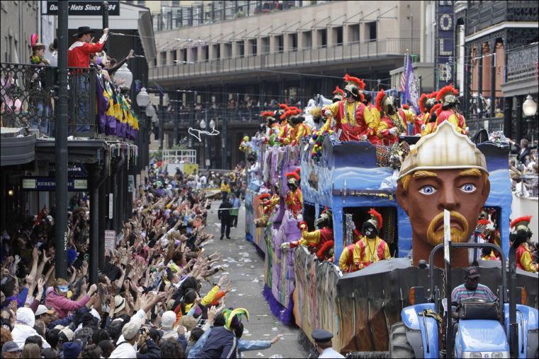 Zulu gets coconuts for Mardi Gras