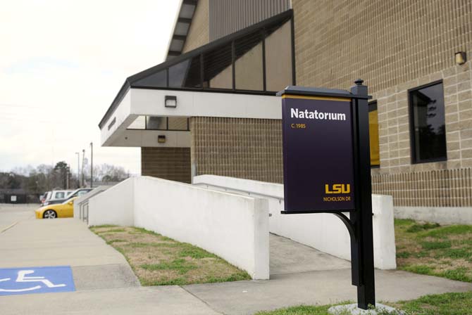 The LSU Natatorium is one of several athletic buildings in need of renovation.