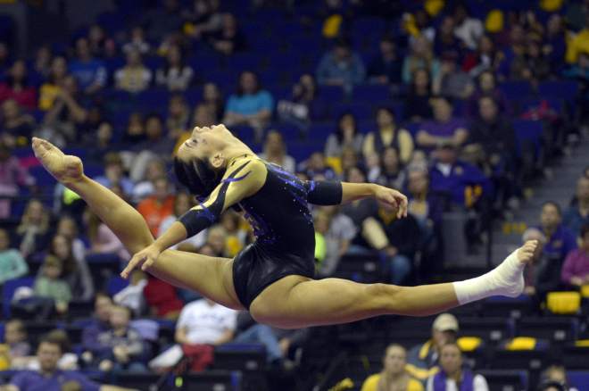 Gymnastics: LSU tests No. 1 ranking for first time