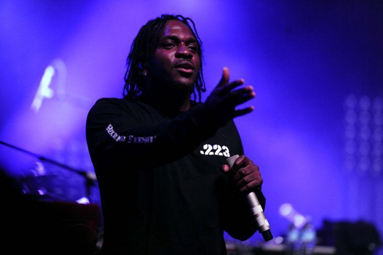 Pusha T raps at Buku Music + Art Project on Friday, March 21, 2014 at Mardi Gras World in New Orleans.