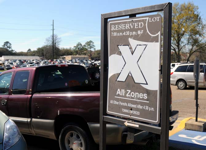 Overcrowded parking near the UREC causes problems for students and Greek residents.